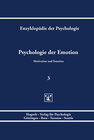 Buchcover Psychologie der Emotion