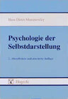 Buchcover Psychologie der Selbstdarstellung