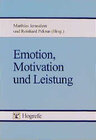 Buchcover Emotion, Motivation und Leistung