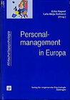 Buchcover Personalmanagement in Europa