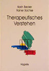 Buchcover Therapeutisches Verstehen