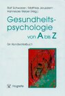 Buchcover Gesundheitspsychologie von A bis Z