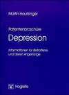 Buchcover Patientenbroschüre Depression. Informationen für Betroffene und deren Angehörige