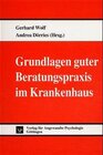 Buchcover Grundlagen guter Beratungspraxis im Krankenhaus