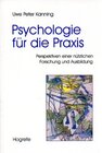 Buchcover Psychologie für die Praxis