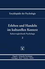 Buchcover Erleben und Handeln im kulturellen Kontext