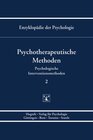 Buchcover Psychotherapeutische Methoden