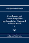 Buchcover Grundfragen und Anwendungsfelder psychologischer Diagnostik