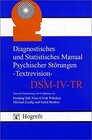 Buchcover Diagnostisches und Statistisches Manual Psychischer Störungen DSM-IV-TR