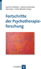 Buchcover Fortschritte der Psychotherapieforschung