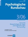 Buchcover Biopsychologie der Angst und Angststörungen
