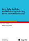 Buchcover Berufliche Teilhabe und Wiedereingliederung in der Neurorehabilitation