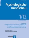 Buchcover Modellierung von Kompetenzen im Bereich der Bildung: Eine psychologische Perspektive