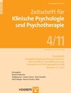 Buchcover Themenheft: Strengthening Psychotherapy Outcome: Neue Ansätze in Qualitätssicherung, Evaluation und Versorgungsforschung