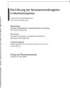 Buchcover Die Führung der Personenstandsregister in Musterbeispielen