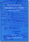 Buchcover Die deutsche Schrift. The German Script