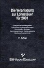 Buchcover Die Lohnsteuer 2001 17. Jahrg.