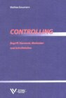 Buchcover Controlling
