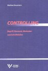 Buchcover Controlling