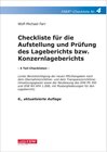 Buchcover Checkliste für die Aufstellung und Prüfung des Lageberichts bzw. Konzernlageberichts