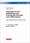 Buchcover Checkliste 16 für die Aufstellung und Prüfung des Anhangs nach IFRS (Notes)