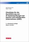 Buchcover Checkliste 18 für die Durchführung von IT-Systemprüfungen bei kleinen und mittelgroßen Unternehmen (KMU)