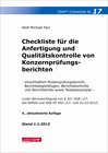 Buchcover Checkliste 17 für die Anfertigung und Qualitätskontrolle von Konzernprüfungsberichten