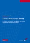 Buchcover Fairness Opinions nach IDW S 8