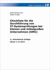 Buchcover Checkliste 18 für die Durchführung von IT-Systemprüfungen bei kleinen und mittelgroßen Unternehmen (KMU)