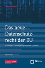 Buchcover Das neue Datenschutzrecht in der EU