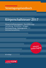 Buchcover Veranlagungshandbuch Körperschaftsteuer 2017