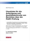 Buchcover Farr, Checkliste 14 (Berichte MaBV-Prüfung), 6.A.