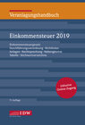 Buchcover Veranlagungshandbuch Einkommensteuer 2019, 71.A.