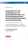 Buchcover Farr, Checkliste 11 (Erstellungsberichte) 4. Aufl.