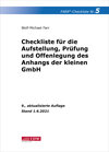 Buchcover Farr, Checkliste 5 (Anhang der kleinen GmbH), 9. A.