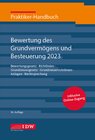 Buchcover Praktiker-Handbuch Bewertung des Grundvermögens und Besteuerung 2023
