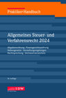 Buchcover Praktiker-Handbuch Allgemeines Steuer-und Verfahrensrecht 2024