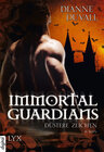 Buchcover Immortal Guardians - Düstere Zeichen