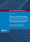 Buchcover Dictionary of Boiler, Firing System and Flue-Gas Cleaning Technology/Wörterbuch der Kessel-, Feuerungs- und Rauchgasrein