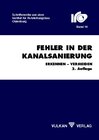 Buchcover Fehler in der Kanalsanierung