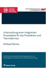 Buchcover Untersuchung einer integrierten Prozesskette für das Presshärten und Thermoformen