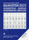 Buchcover Baukosten 2012/2013 Instandsetzung-Sanierung-Modernisierung-Umnutzung