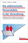 Buchcover Die elektronische Personalakte in der Verwaltung