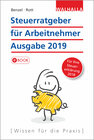 Buchcover Steuerratgeber für Arbeitnehmer - Ausgabe 2019