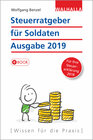 Buchcover Steuerratgeber für Soldaten - Ausgabe 2019