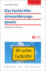 Buchcover Das Fachkräfteeinwanderungsgesetz