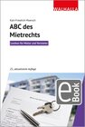 Buchcover ABC des Mietrechts