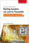 Buchcover Richtig handeln vor und im Trauerfall