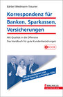 Buchcover Korrespondenz für Banken, Sparkassen, Versicherungen