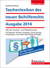 Buchcover Taschenlexikon des neuen Beihilferechts Ausgabe 2014
